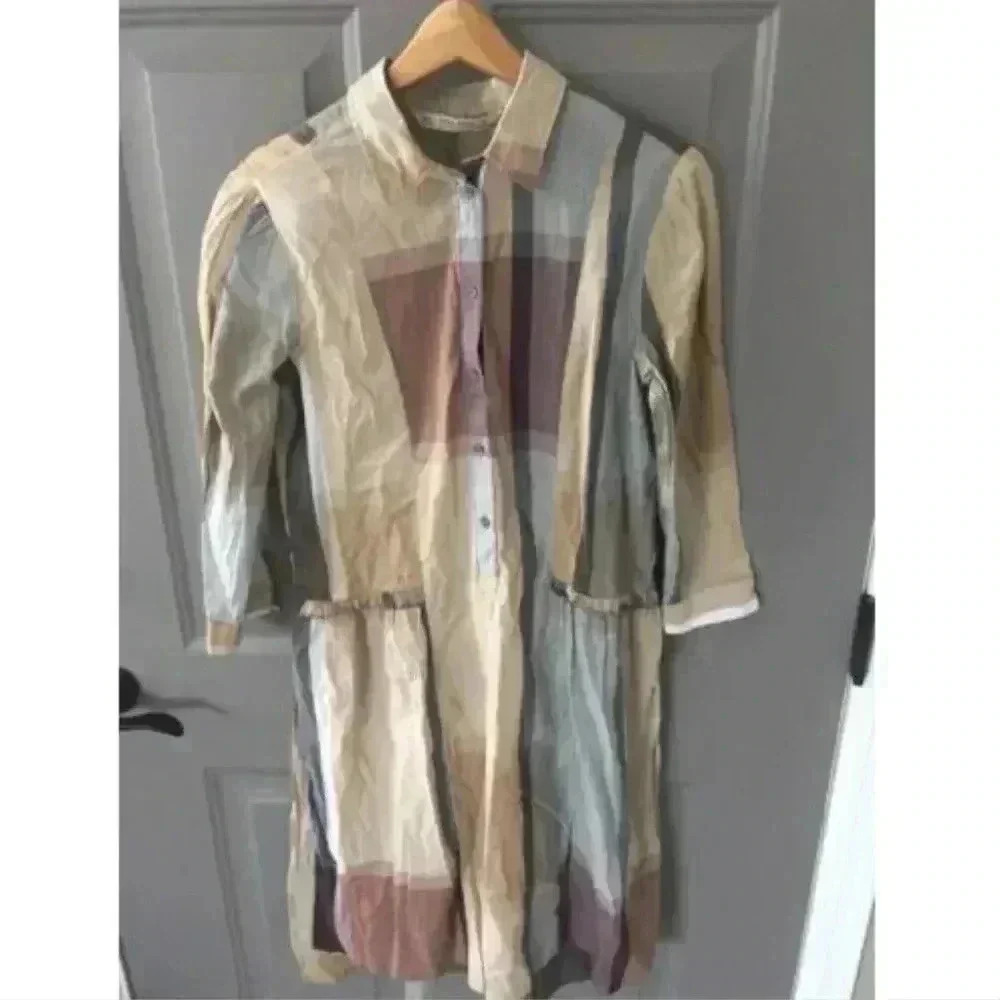 Zara Multicolor Striped Button Down Shirt